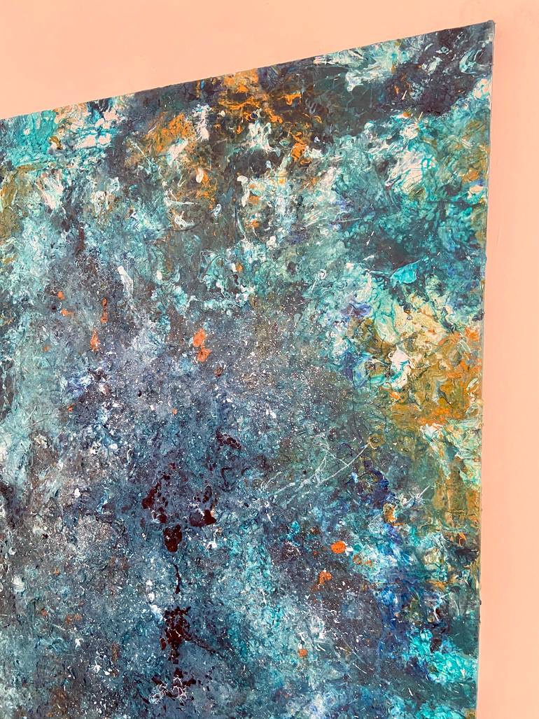 Original Abstract Expressionism Abstract Painting by David Loot
