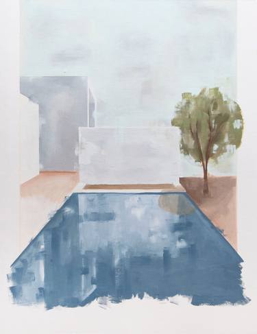 Print of Conceptual Architecture Paintings by Lívia Frigo