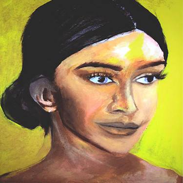 Print of Pop Art Portrait Paintings by Ayesha khan