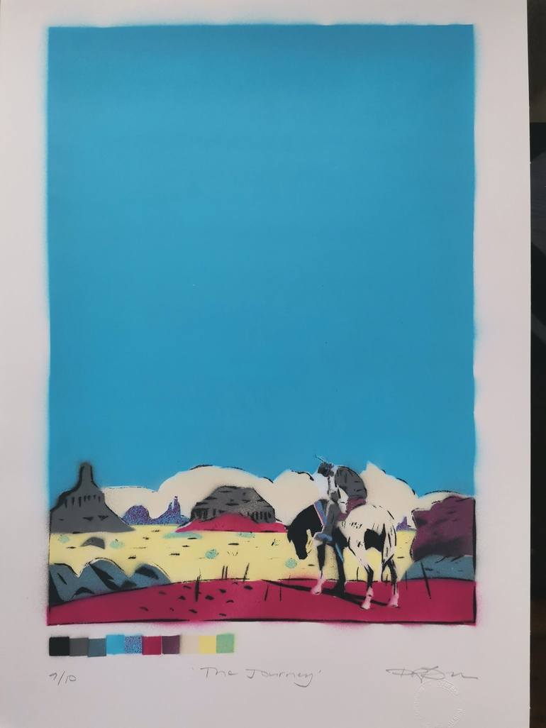 Original Contemporary Landscape Printmaking by Dylan Bell