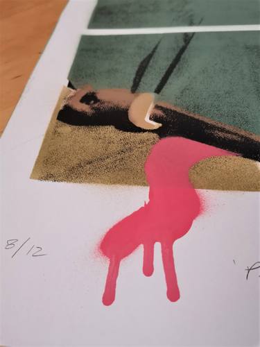 Print of Conceptual Popular culture Printmaking by Dylan Bell