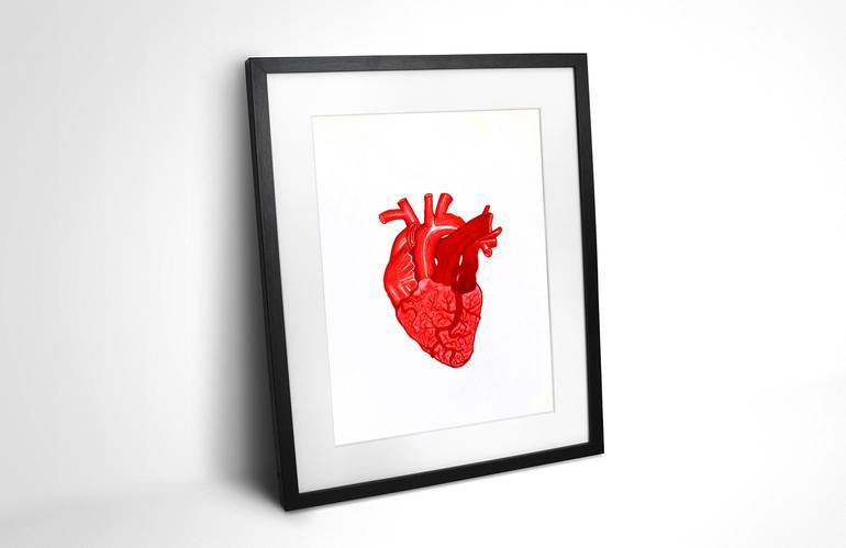 Original Abstract People Painting by Mieczyslaw Bastrykin