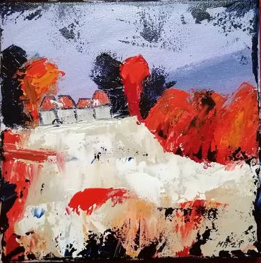 Print of Expressionism Landscape Paintings by Milena Panayotova