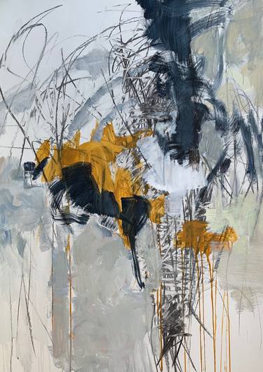 Original Abstract Expressionism Abstract Paintings by Anna Lukina