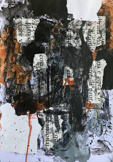 Original Abstract Collage by Anna Lukina