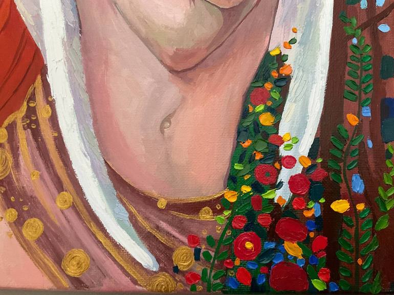 Original Romanticism Women Painting by Mariana Mykyta