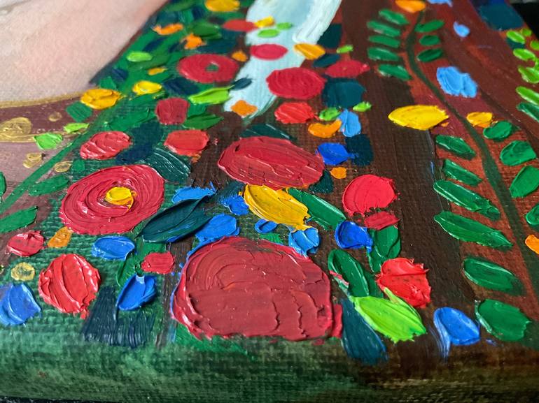 Original Romanticism Women Painting by Mariana Mykyta