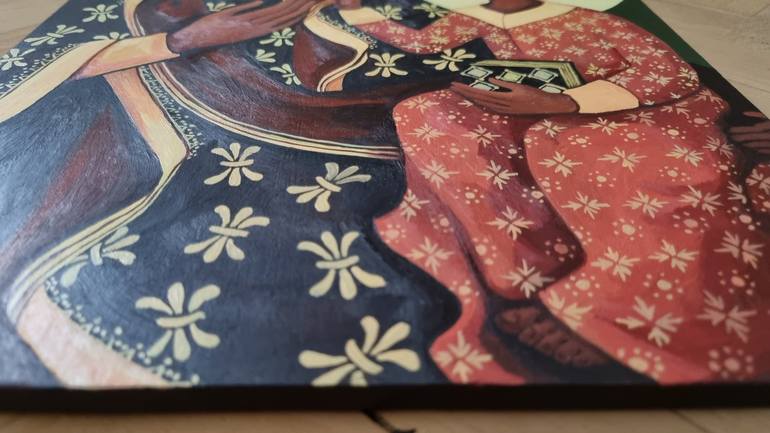 Original Illustration Religion Painting by Mariana Mykyta