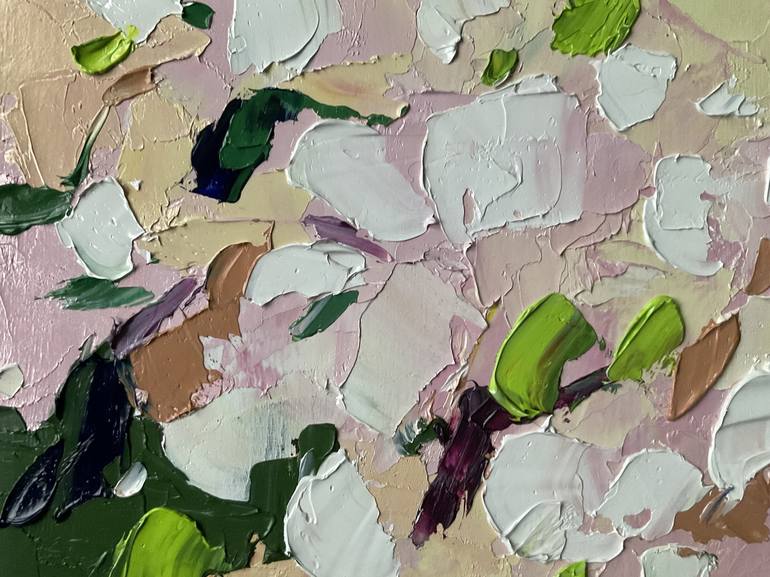 Original Art Deco Botanic Painting by Mariana Mykyta