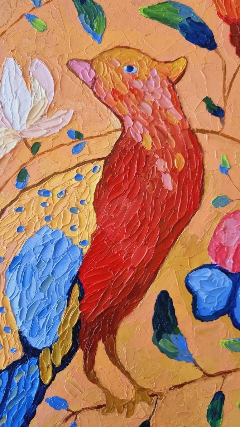 Original Abstract Animal Painting by Mariana Mykyta
