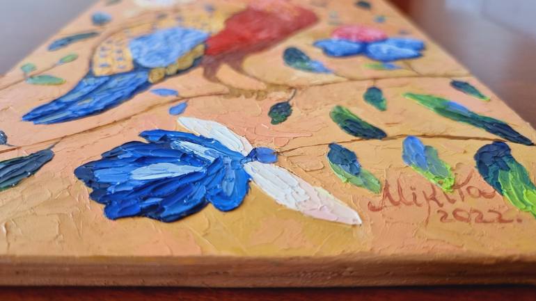 Original Abstract Animal Painting by Mariana Mykyta