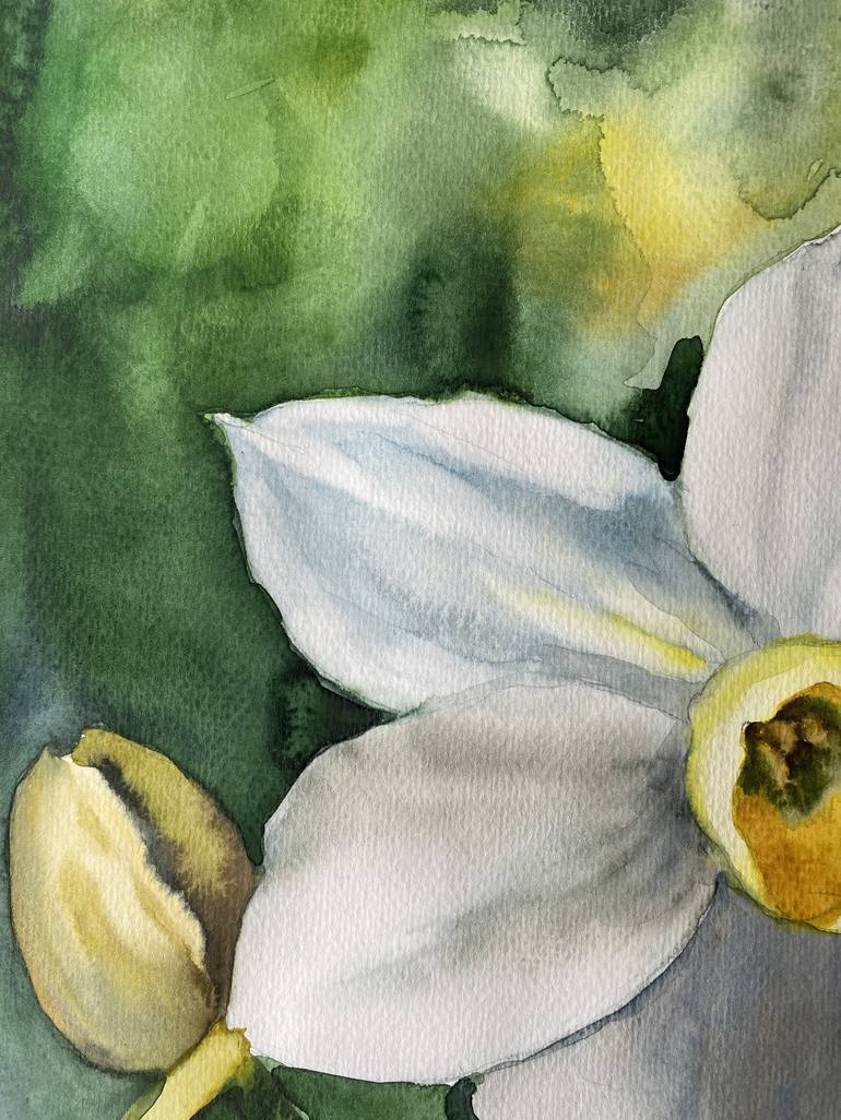 Original Floral Painting by Tatiana Filipowicz Filadora 