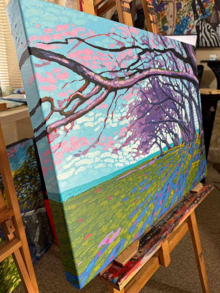 Original Contemporary Landscape Painting by Leo Morey