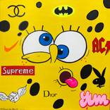 Ugly sponge Painting by Odarka Hil | Saatchi Art
