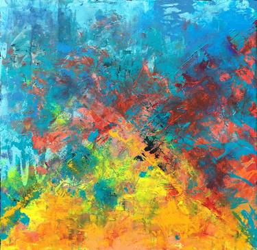 Original Abstract Paintings by Pavel Pisanko