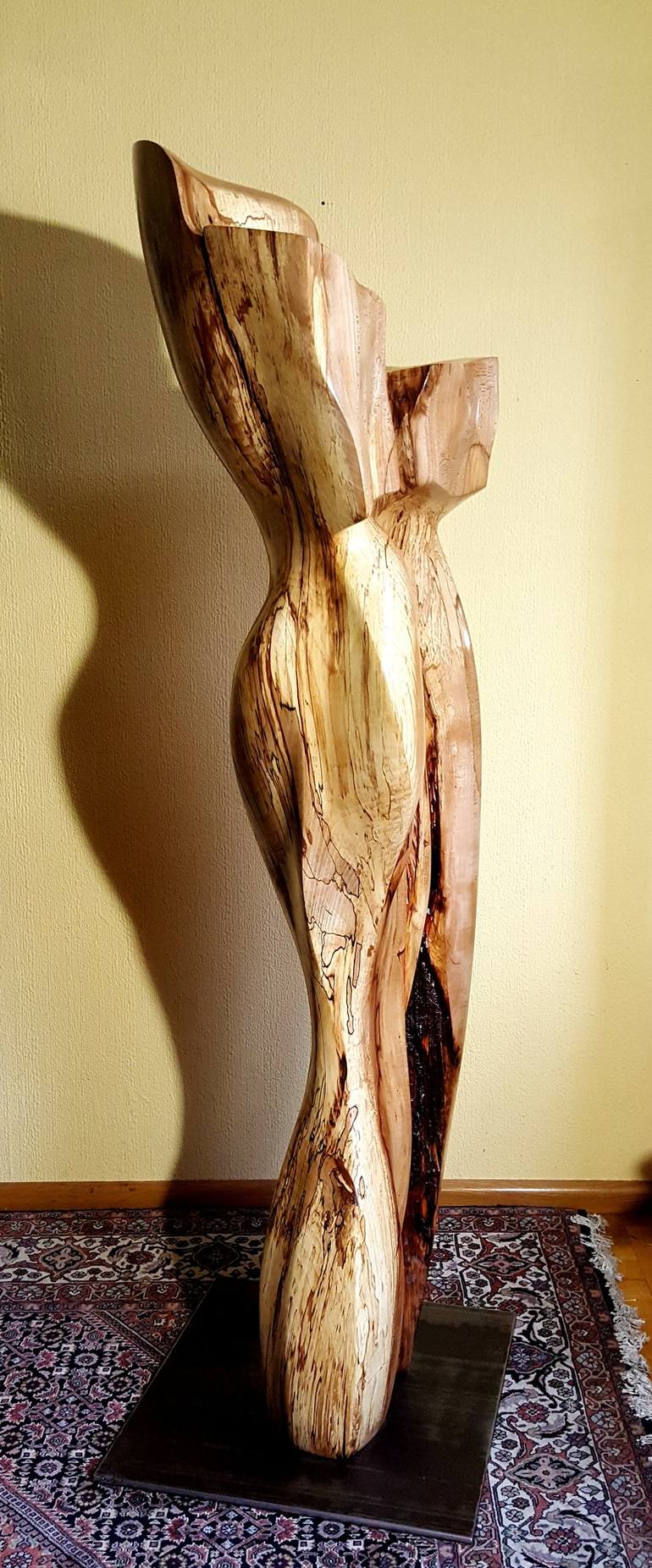 Original Figurative Abstract Sculpture by Hans-Juergen Gorenflo