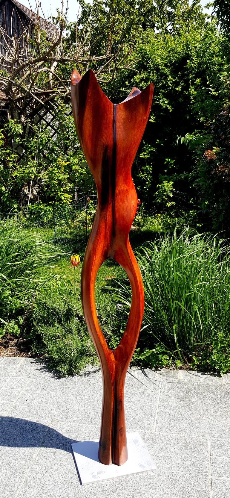 Original Abstract Sculpture by Hans-Juergen Gorenflo