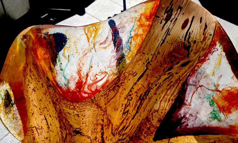 Original Figurative Abstract Sculpture by Hans-Juergen Gorenflo