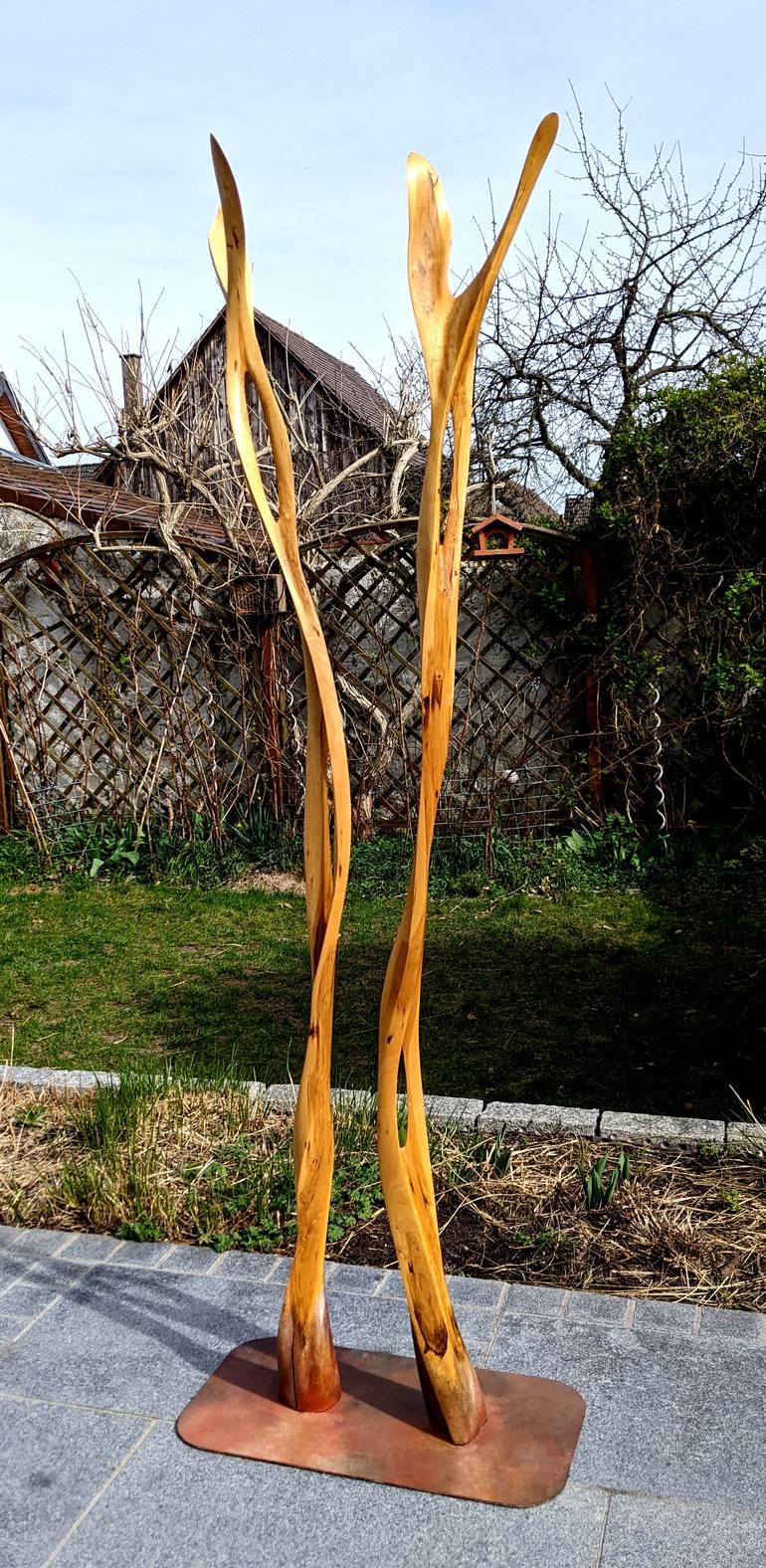 Original Abstract Animal Sculpture by Hans-Juergen Gorenflo