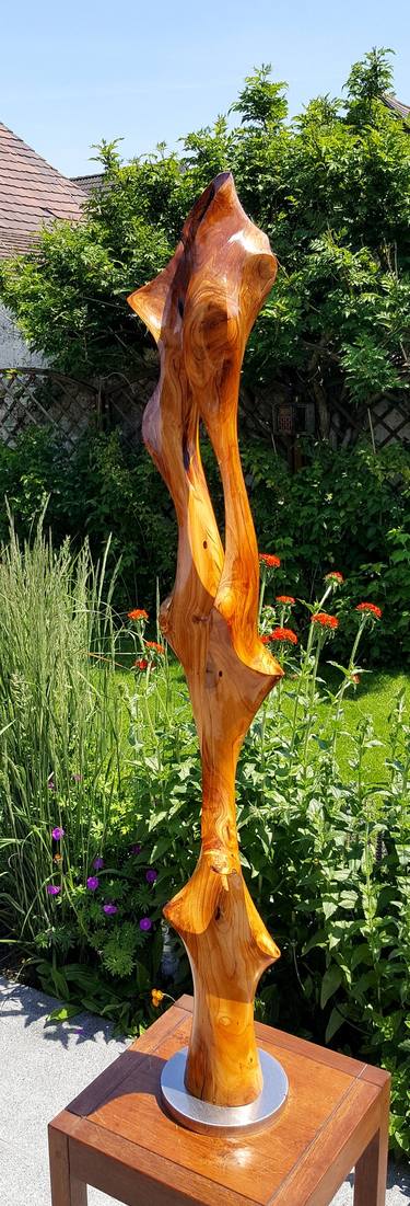 Original Abstract Sculpture by Hans-Juergen Gorenflo