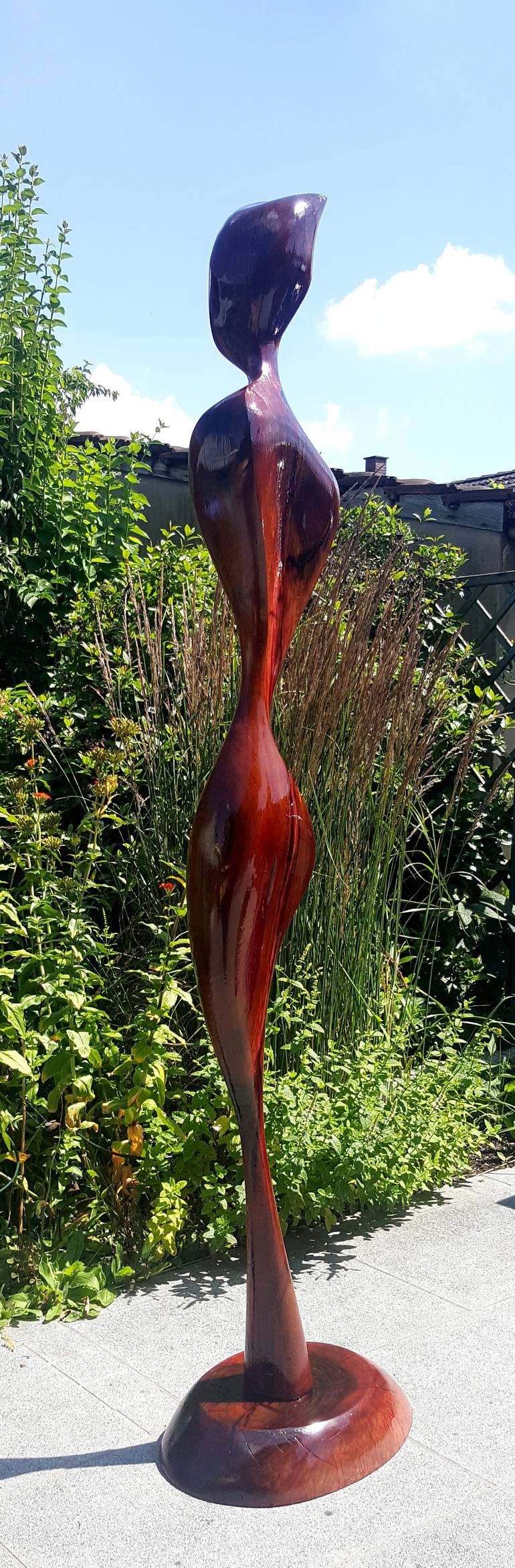 Original Figurative Abstract Sculpture by Hans-Juergen Gorenflo