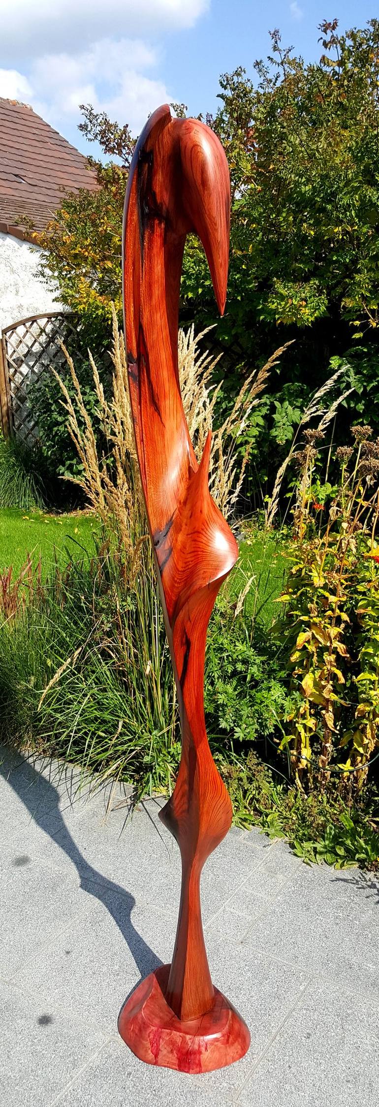 Original Figurative Abstract Sculpture by Hans-Juergen Gorenflo