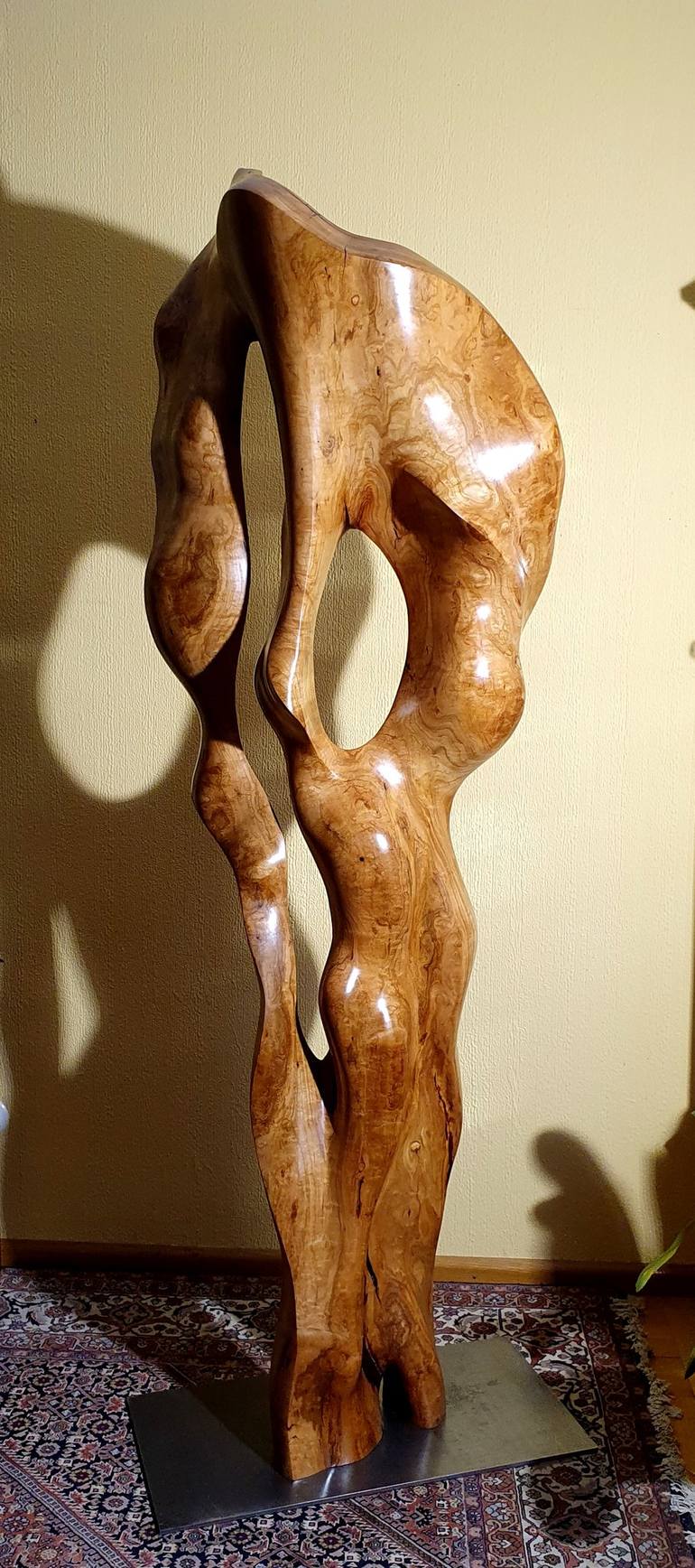 Original Abstract Sculpture by Hans-Juergen Gorenflo