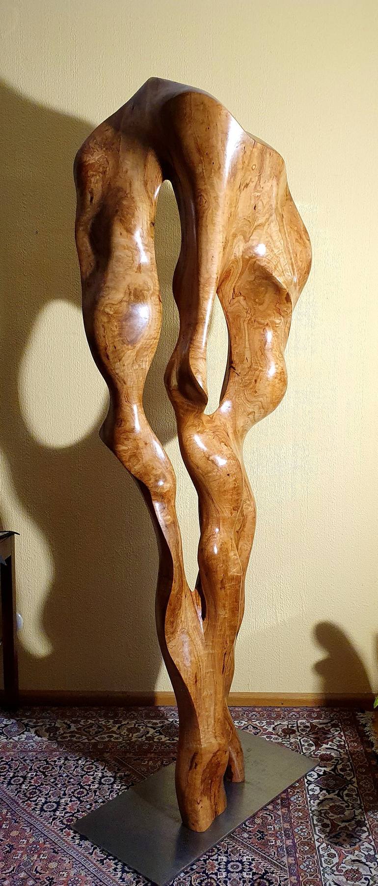 Original Figurative Abstract Sculpture by Hans-Juergen Gorenflo