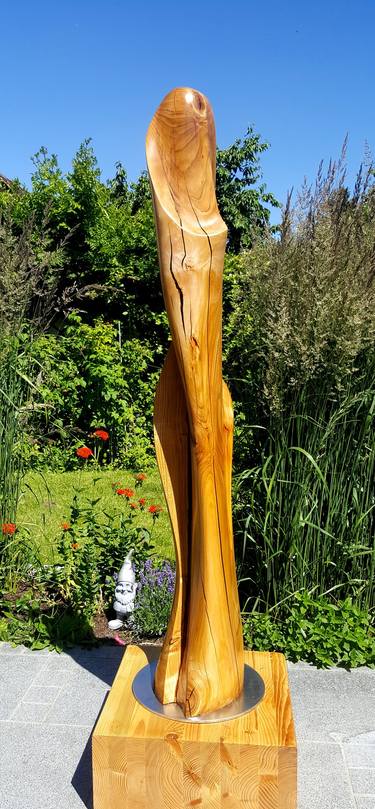 Original Figurative Erotic Sculpture by Hans-Juergen Gorenflo