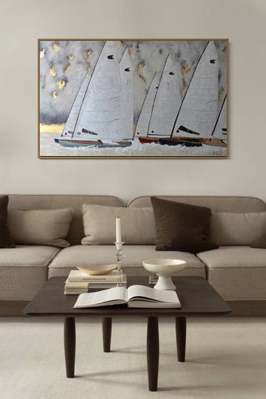 And there's nowhere I can hide / Sailing Sport Regatta  Art thumb