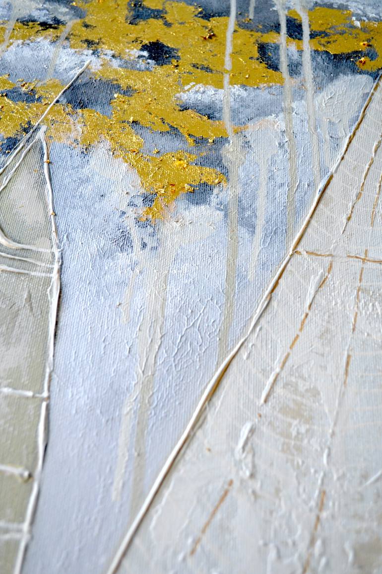 Original Abstract Boat Painting by Victoria Hutsul