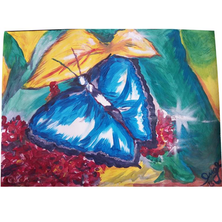 Morpho butterfly - Print
