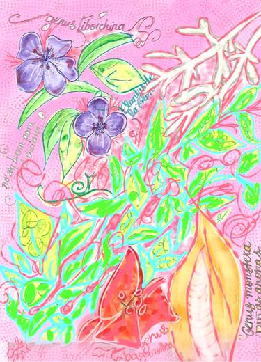 Print of Botanic Digital by Angela Vivero
