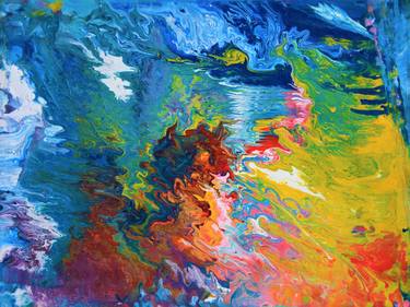 Print of Abstract Landscape Paintings by Val Studio