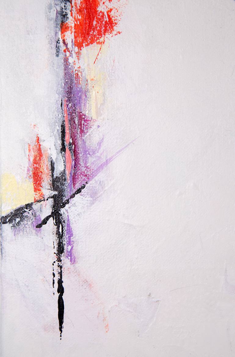 Original Minimalism Abstract Painting by Leena Amelina