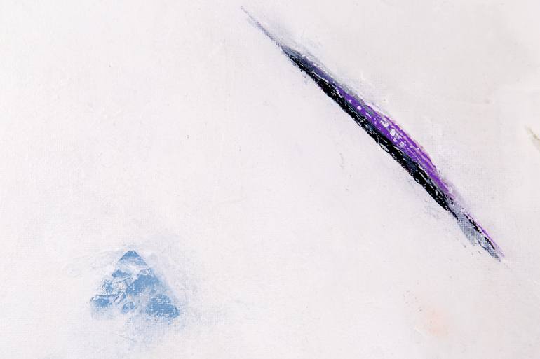 Original Minimalism Abstract Painting by Leena Amelina