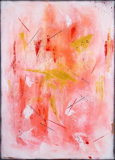 Original Fine Art Abstract Paintings by Leena Amelina