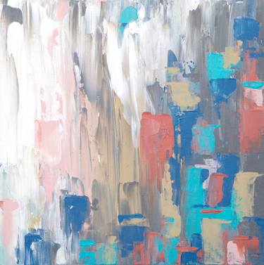 Original Impressionism Abstract Paintings by Leena Amelina