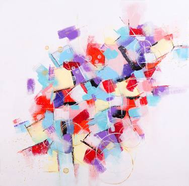 Original Expressionism Abstract Paintings by Leena Amelina