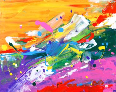 Original Abstract Paintings by Leena Amelina