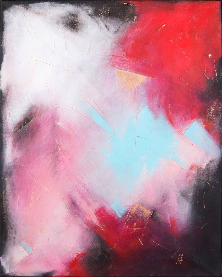 Print of Abstract Expressionism Abstract Paintings by Leena Amelina