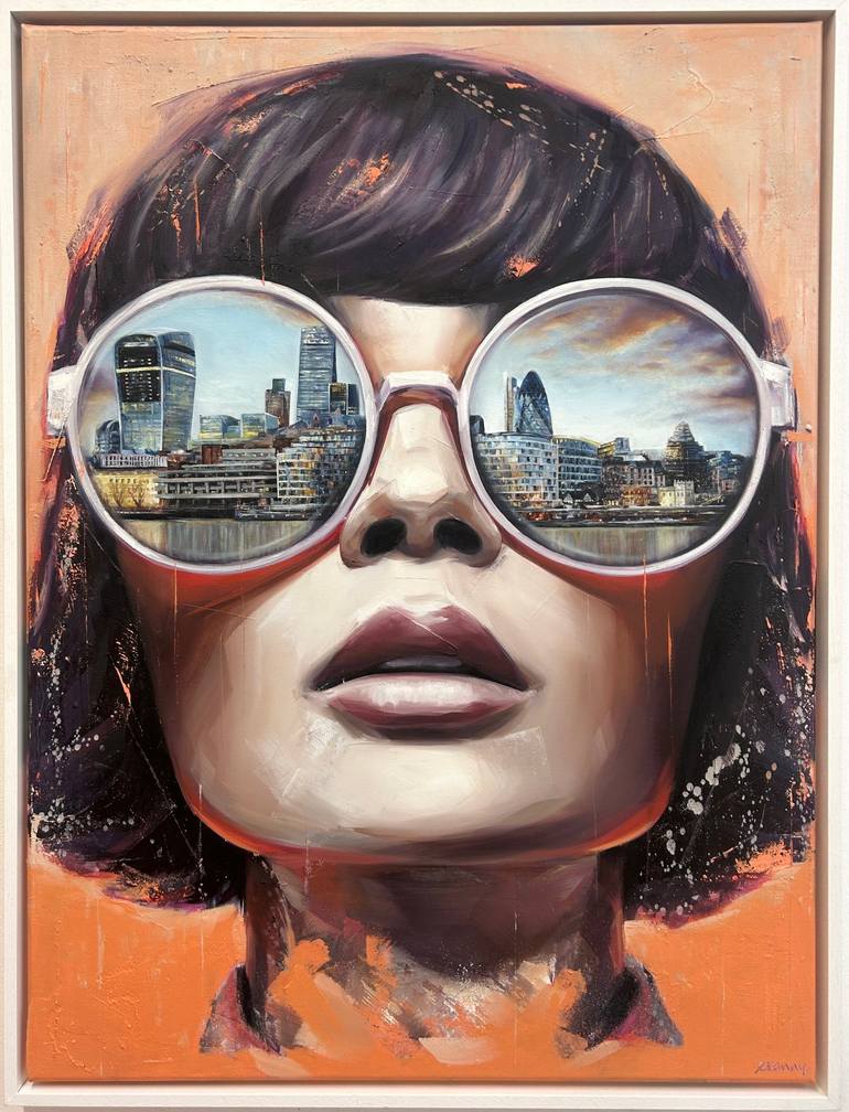 London Calling Painting by Emma Kenny | Saatchi Art Belgium