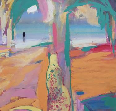 Print of Modern Beach Paintings by Kateryna Trotsenko