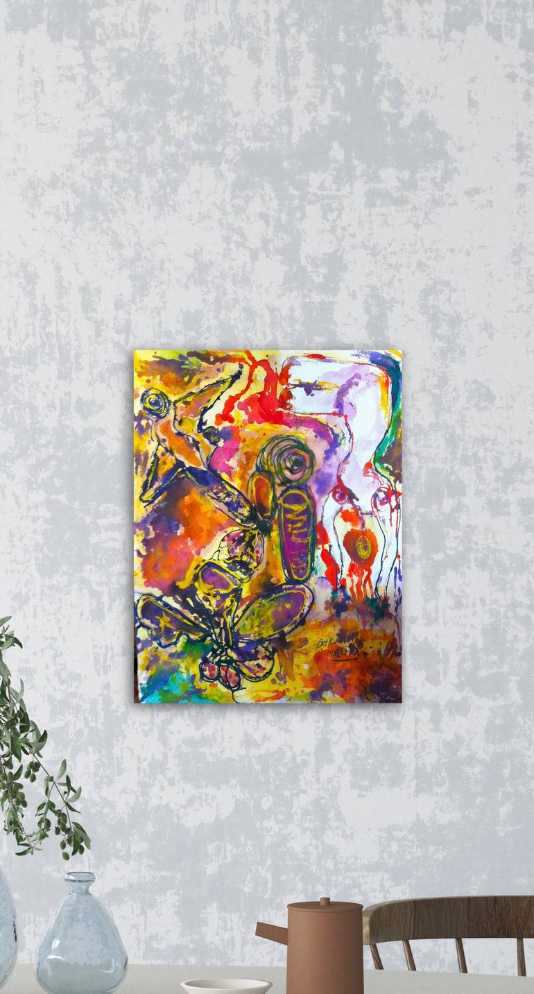 Original Abstract Painting by KALI MA