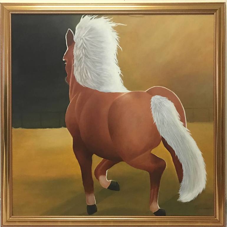 The Dream Palomino Painting by fayaz zubair Saatchi Art