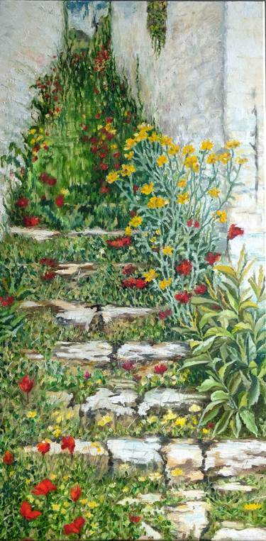 Print of Art Deco Botanic Paintings by Elena Gusareva