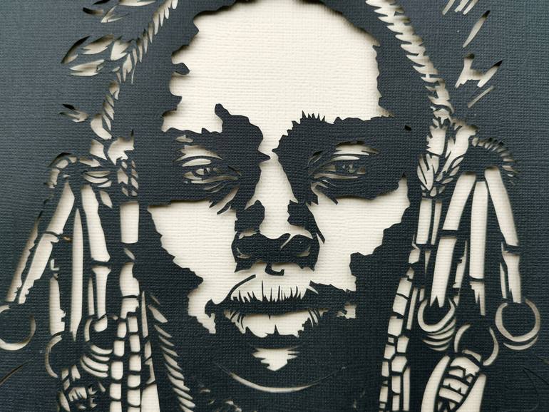 Original Figurative People Installation by Elena Gusareva