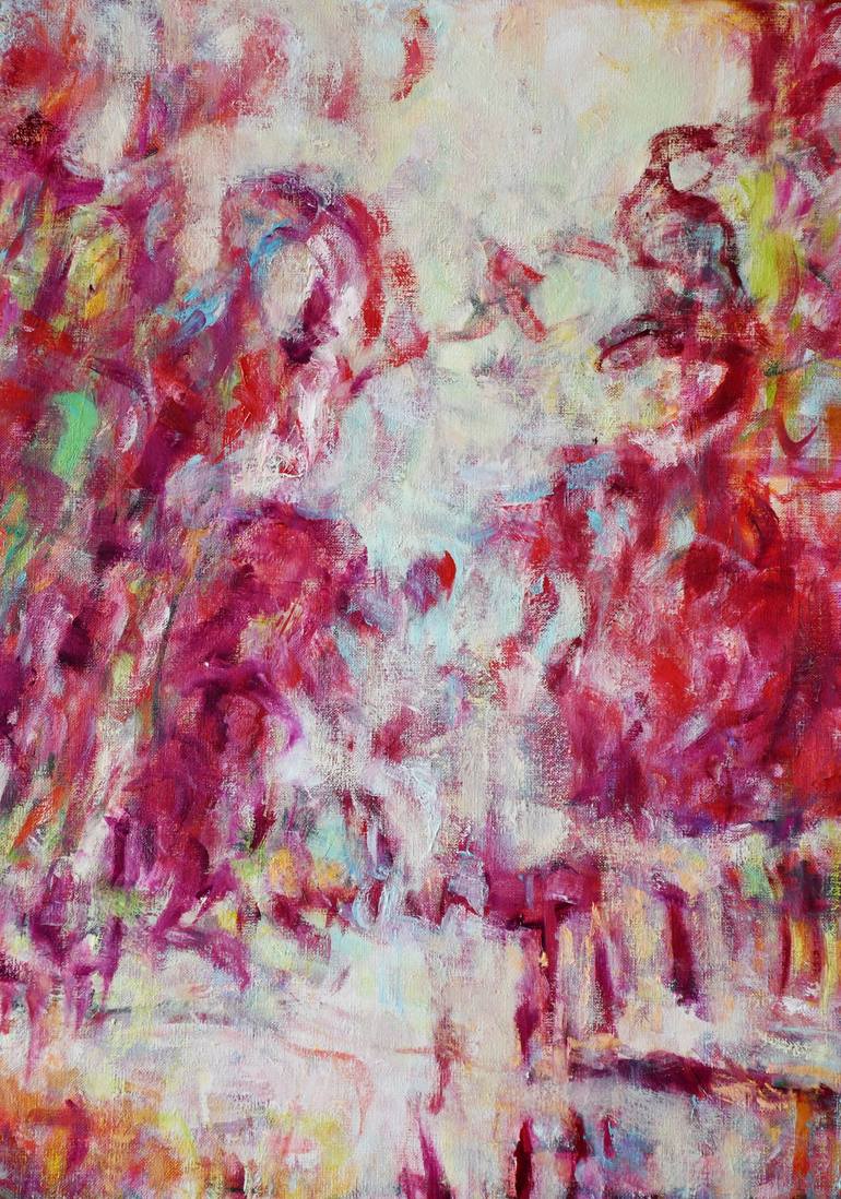 Original Contemporary Abstract Painting by Ana Smarz