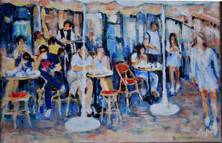 Original Contemporary Food & Drink Painting by Ana Smarz