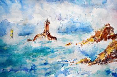 Original Impressionism Water Paintings by Ana Smarz